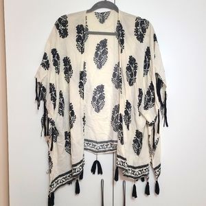 1X kimono wrap summer cardigan festival boho